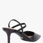 Classical Stiletto Heeled Court Shoes, Black