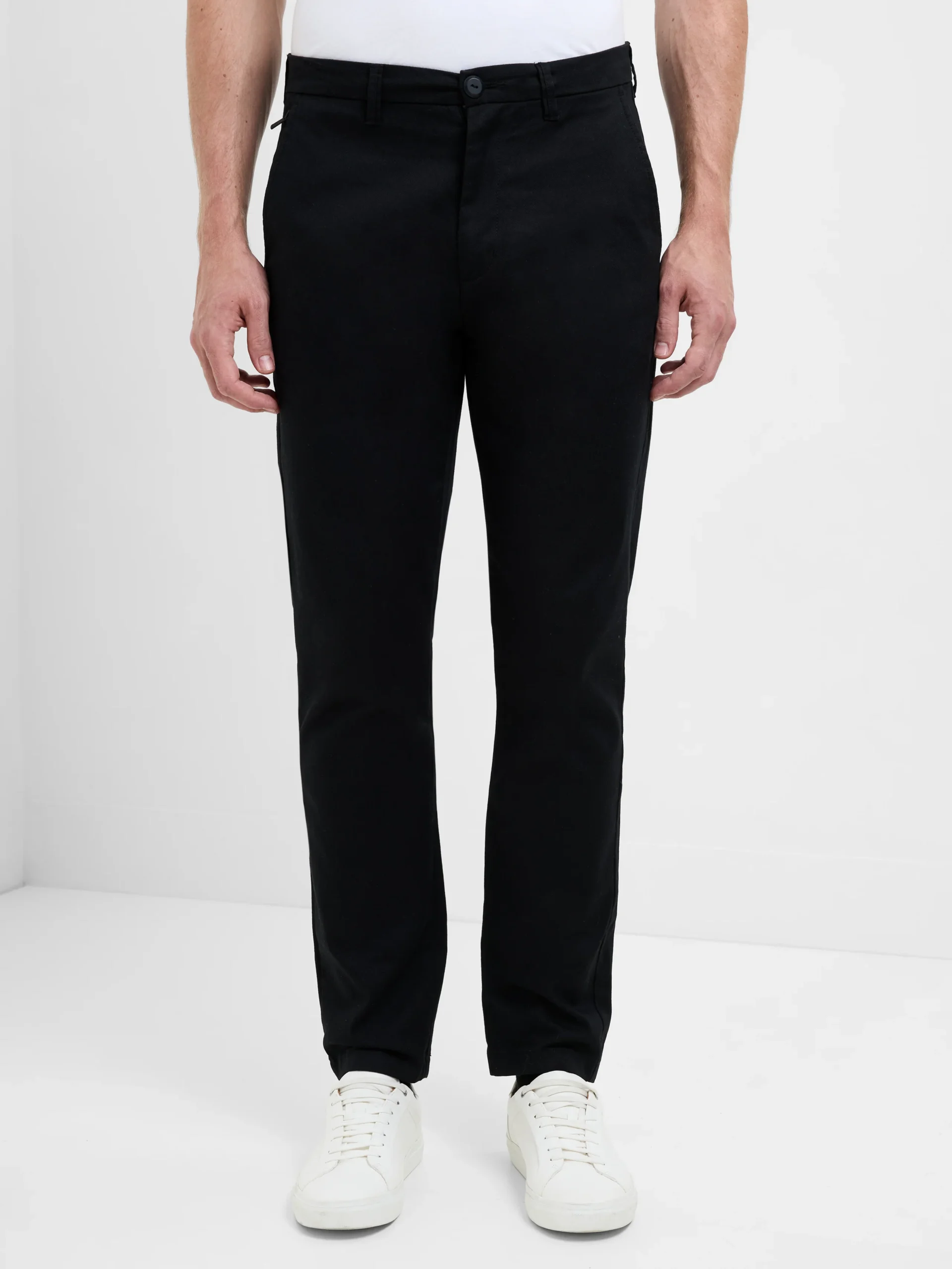 Structured Chino Trousers - Image 3