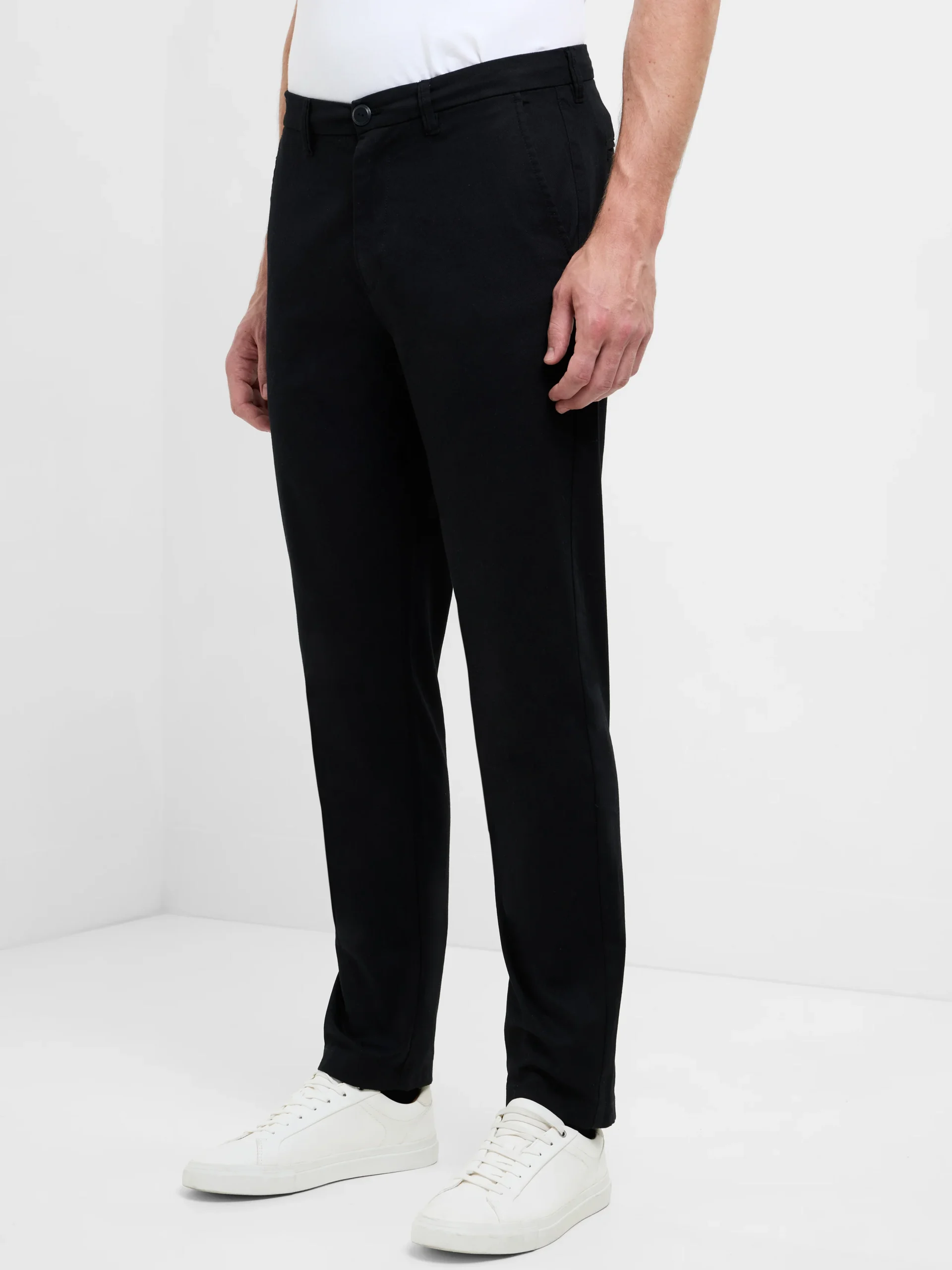 Structured Chino Trousers - Image 2