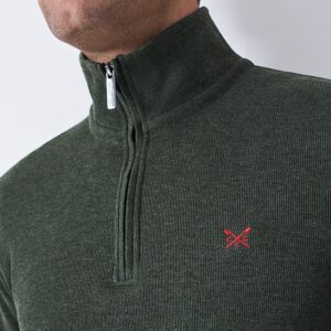 French Rib Half Zip Sweatshirt (4 Colours)