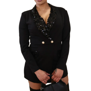 KariQuari Sequinned Blazer