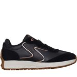 Skechers Womens Gusto Trainers Black/​Gold